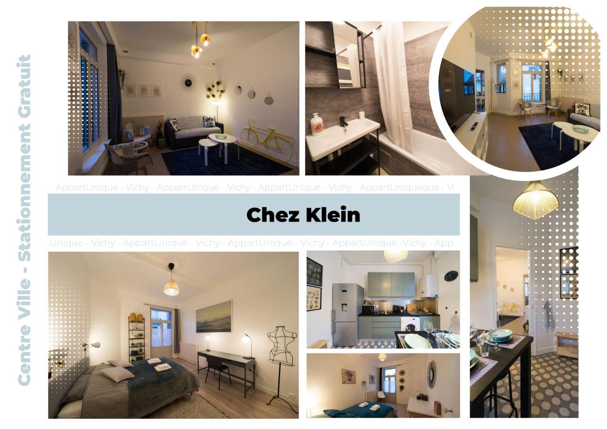 Appartunique - Chez Klein Vichy Dış mekan fotoğraf